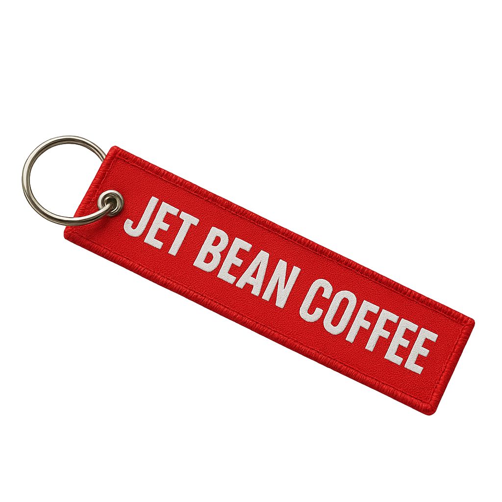 Jet Bean Coffee Keyring