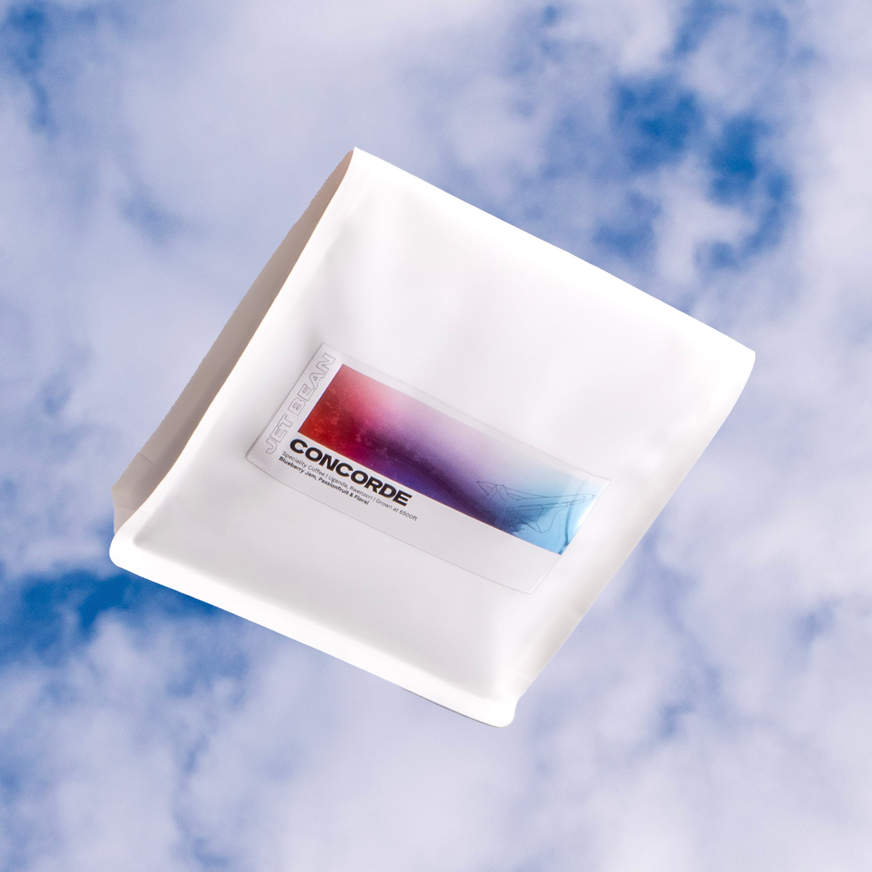 White box with 'Concorde' branding against a blue sky background